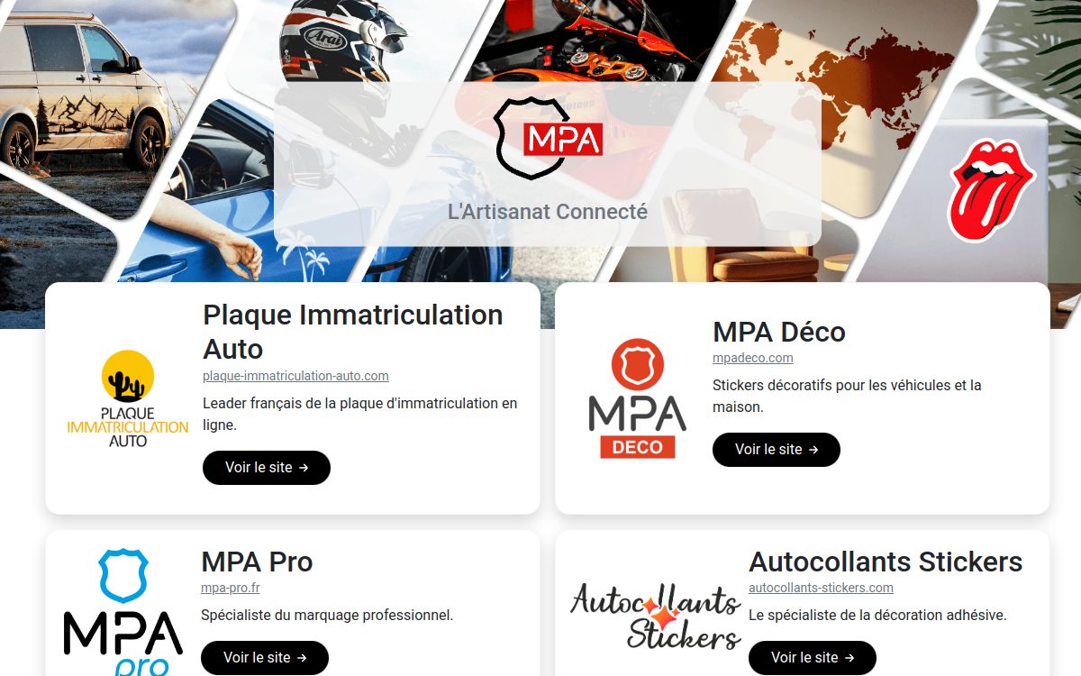 Aperçu du projet Groupe MPA